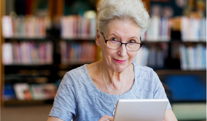 Are elderly seniors embracing new technology during COVID?