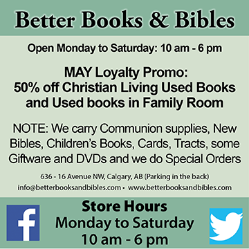 Better books and bibles May 25
