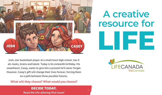 LifeCanada produces first-ever life-affirming comic book
