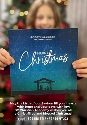 BC Christian Academy Post Ad Christmas