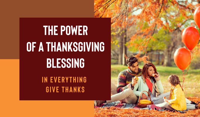 power of a thanksgiving blessing