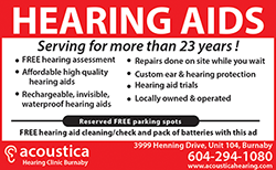 Acoustica Hearing Post Ad