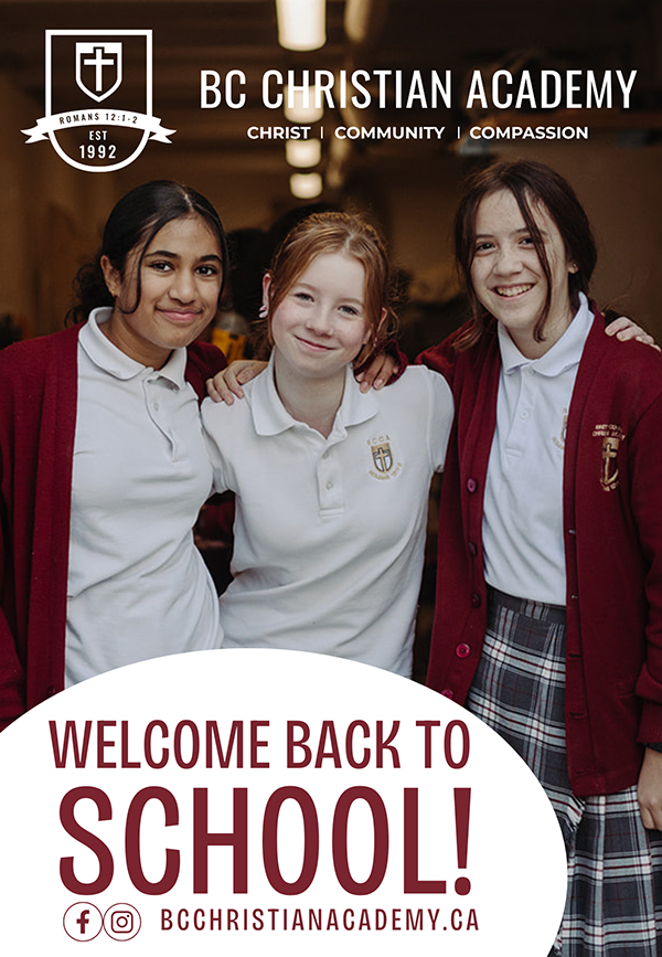 BC Christian Academy with article Aug 2025