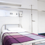 empty hospital bed